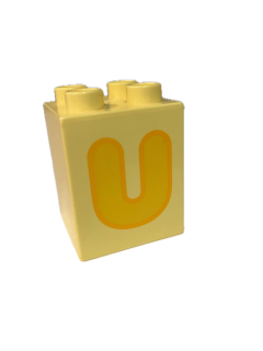 Lego® Duplo® písmeno U